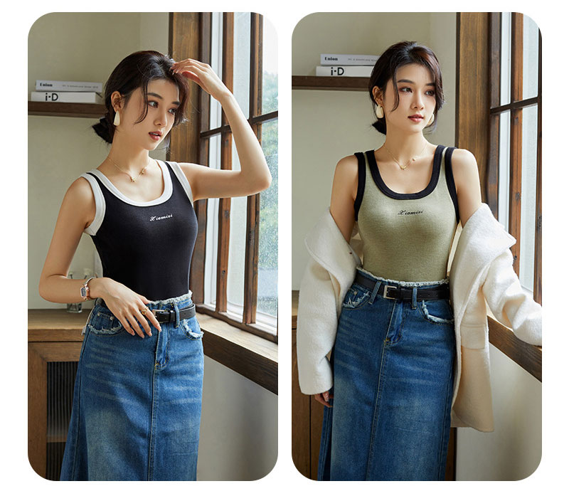 Món đồ thời trang đầy sức hút cho đầu mùa thu gọi tên áo tank top 2308